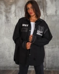 Geaca No Saint, Neagra