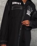 Geaca No Saint, Neagra