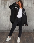 Geaca No Saint, Neagra