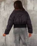 Geaca cu puf natural Mine Forever Neagra