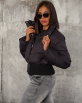 Geaca cu puf natural Mine Forever Neagra