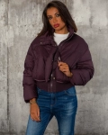 Geaca cu puf natural Mine Forever Neagra