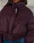 Geaca cu puf natural Mine Forever Neagra