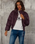 Geaca cu puf natural Mine Forever Neagra