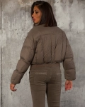 Geaca cu puf natural Mine Forever Neagra