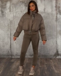 Geaca cu puf natural Mine Forever Neagra