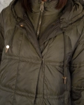Geaca umpluta cu puf natural Candice, Military