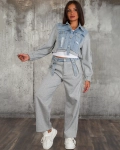 Compleu Antidote, Denim/Gri