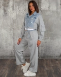 Compleu Antidote, Denim/Gri