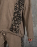 Compleu Side By Side, Culoare taupe