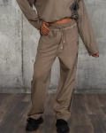 Compleu Side By Side, Culoare taupe