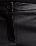 Pantaloni din piele eco Iconic, Negru Culoare
