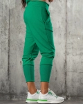 Pantaloni Match My Energy, Culoare verde