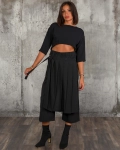 Pantaloni Montgomery, Culoare negru