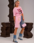 Комбинирани бермуди On My Way , Розов Цвят