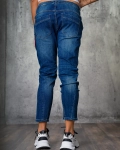 Blugi Love Denim, Culoare albastru