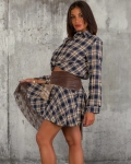 Fusta Chelsea, Culoare Mix