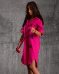 Cămașă-rochie Almeria, Roz Culoare