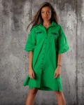 Cămașă-rochie Palmera, Verde Culoare