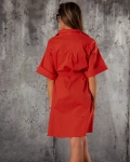 Cămașă-rochie Palmera, Roșu Culoare