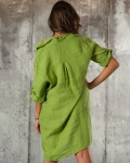 Camasa-rochie Bring Back, Culoare verde