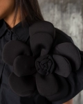 Rochie Black Flower, Culoare negru