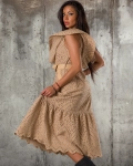 Rochie Summer Mode, Culoare Taupe