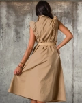 Rochie Show Me, Culoare taupe