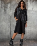 Rochie Combo of the Day, Culoare negru