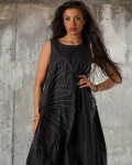 Rochie Floral Philosophy, Neagra