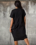 Rochie Big Apple, Negru/Alb