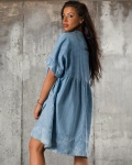 Rochie Roxanne, Denim deschis