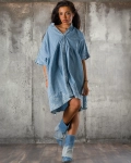Rochie Roxanne, Denim deschis