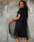 Rochie Color Bow, Neagra