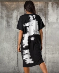 Rochie Graphics, Neagra