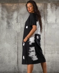 Rochie Graphics, Neagra